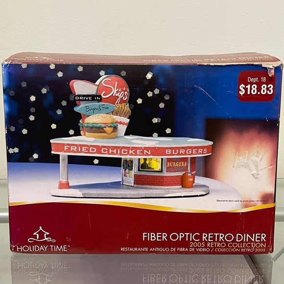 Holiday Time Holiday Holiday Time Fiber Optic Color Changing Skips